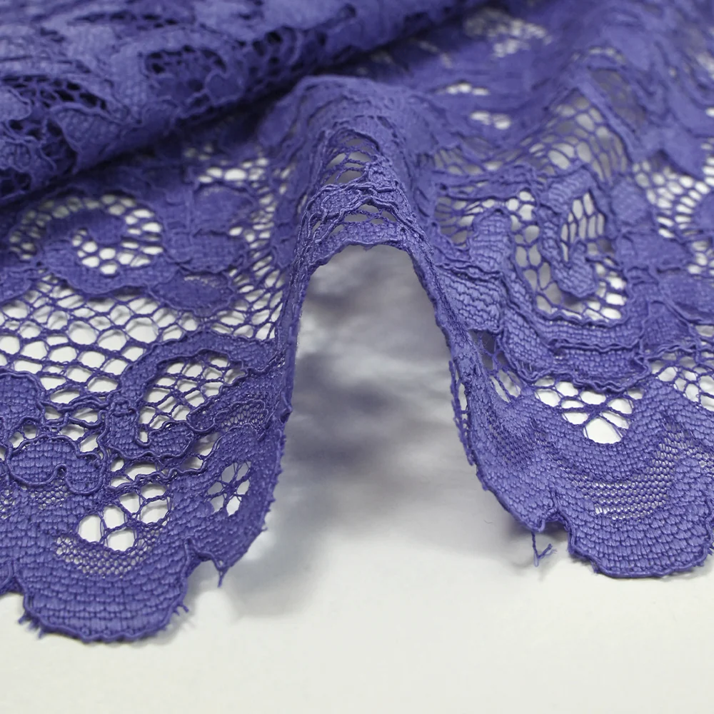 Dentelle festonnée Judith lavande - Image 8