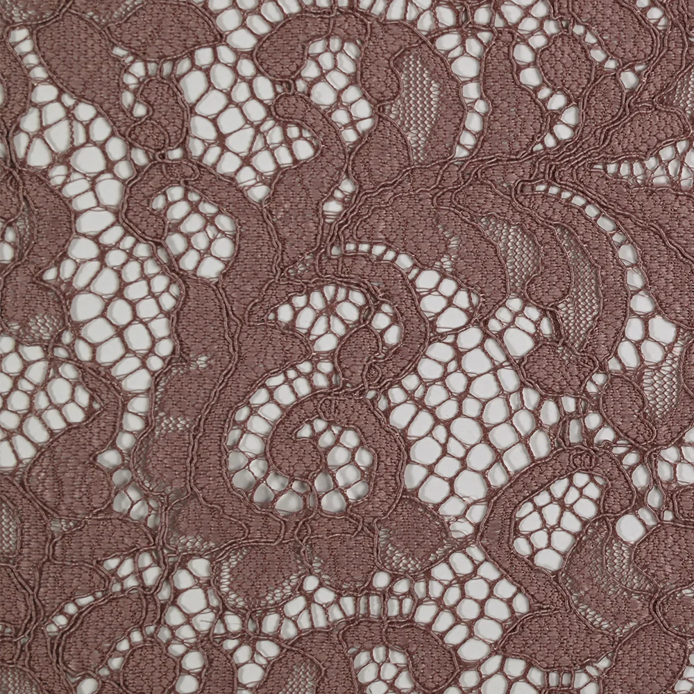 Dentelle festonnée Judith vieux rose - Image 4