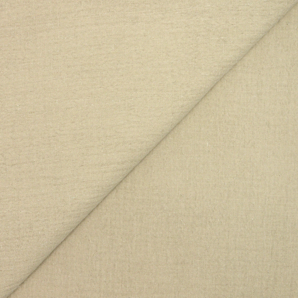 Double gaze beige clair