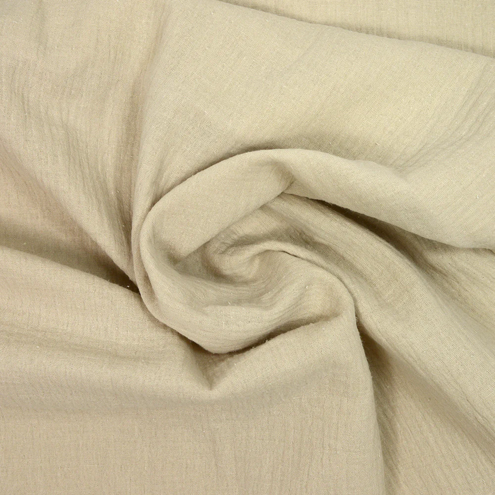 Double gaze beige clair - Image 2