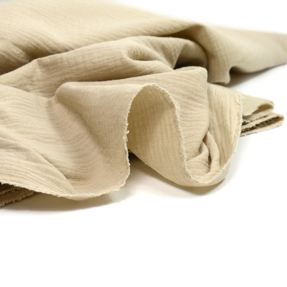 Double gaze beige clair - Image 4