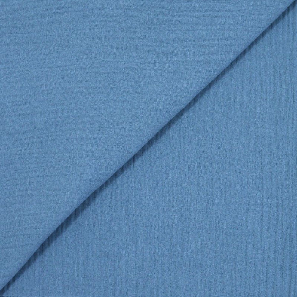 Double gaze bleu barbeau - Image 2