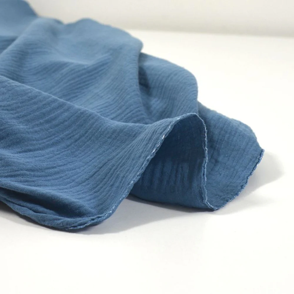 Double gaze bleu barbeau - Image 4
