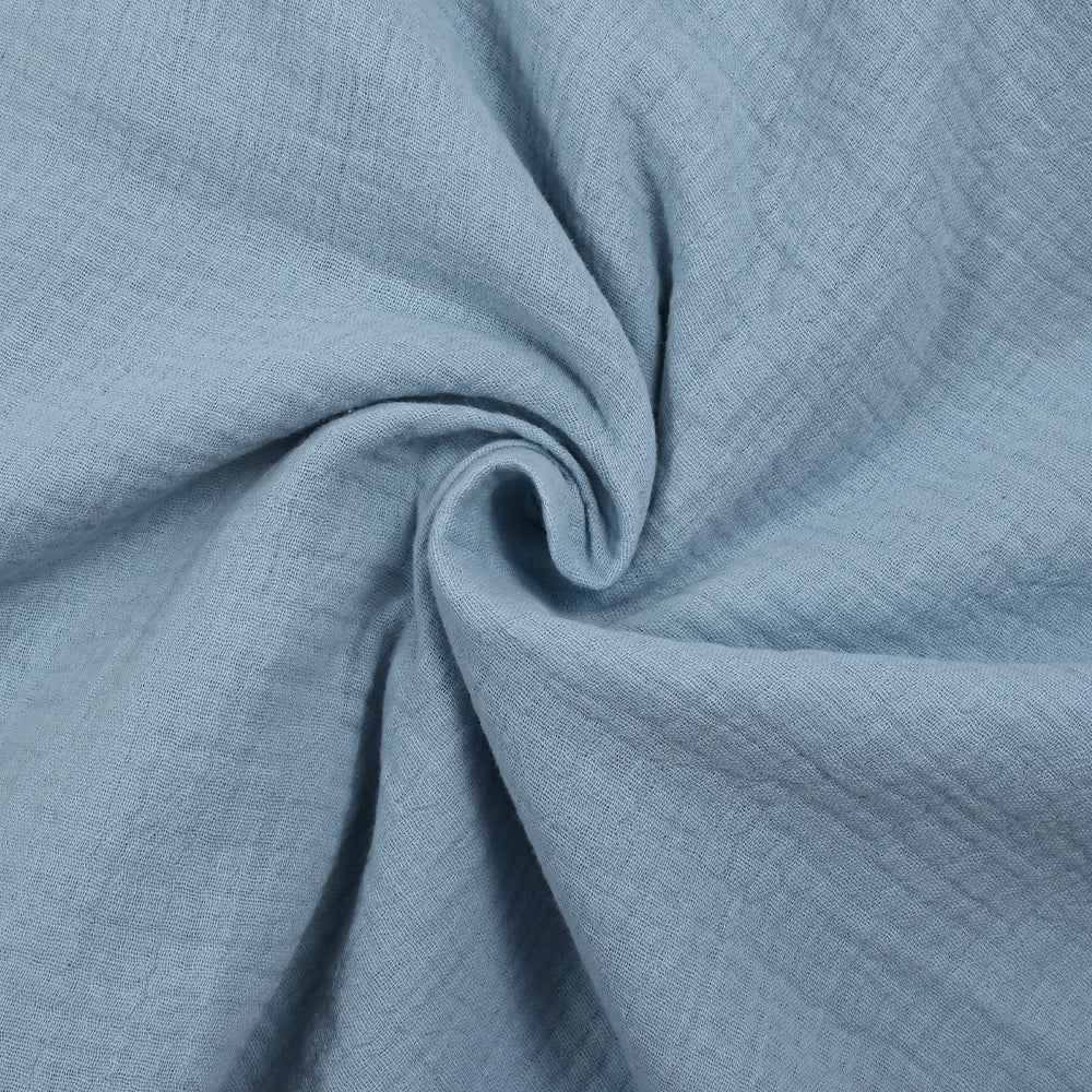 Double gaze bleu charrette - Image 2