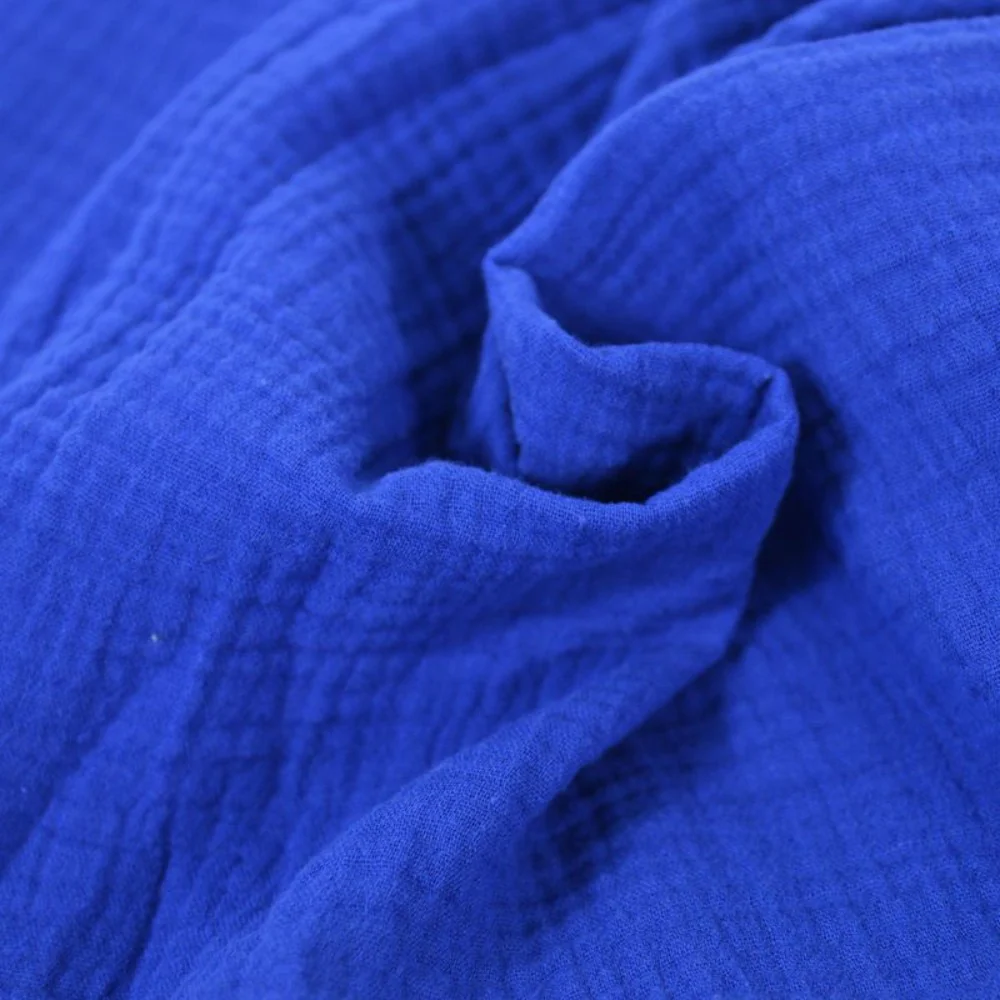 Double gaze bleu roi - Image 2