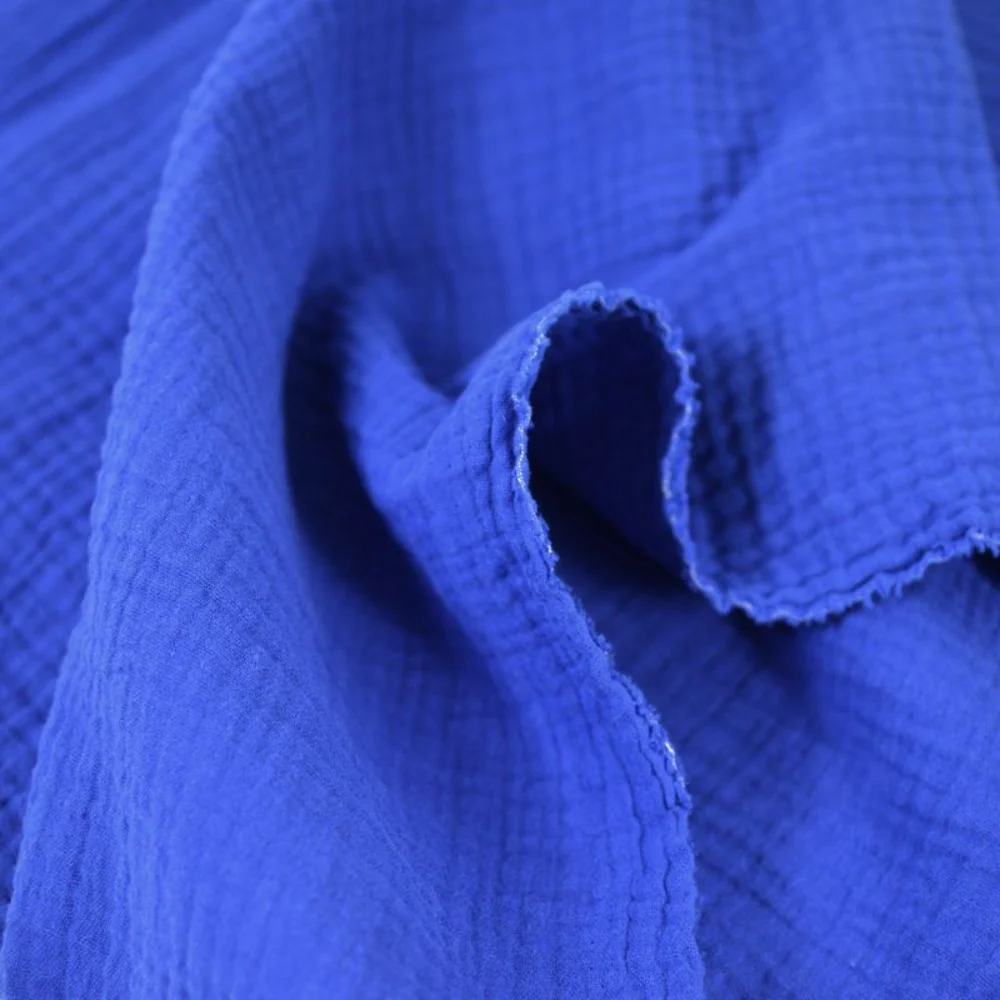 Double gaze bleu roi - Image 3