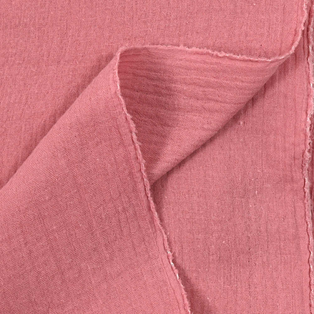 Double gaze bois de rose - Image 4