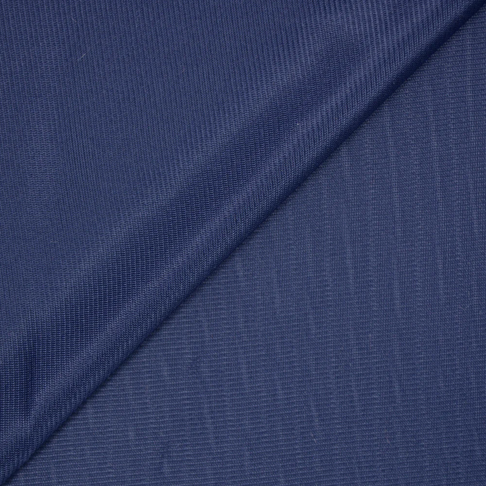 Doublure Maille bleu foncé au mètre