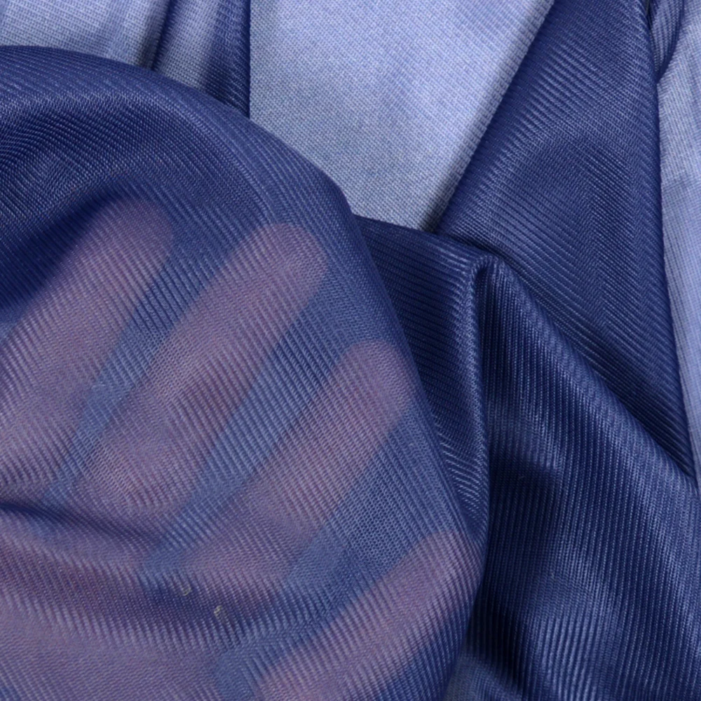 Doublure Maille bleu foncé au mètre - Image 6