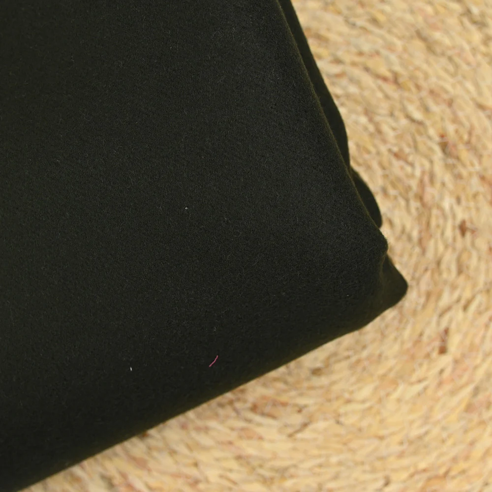 Drap de laine 100% kaki