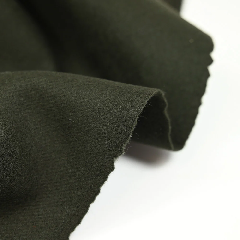Drap de laine 100% kaki - Image 4
