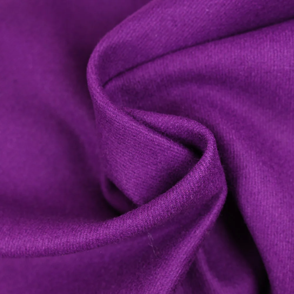 Drap de laine 100% violet - Image 2