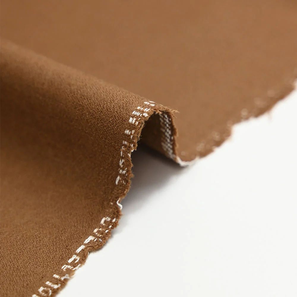 Drap de laine mélangée fin camel - Image 4