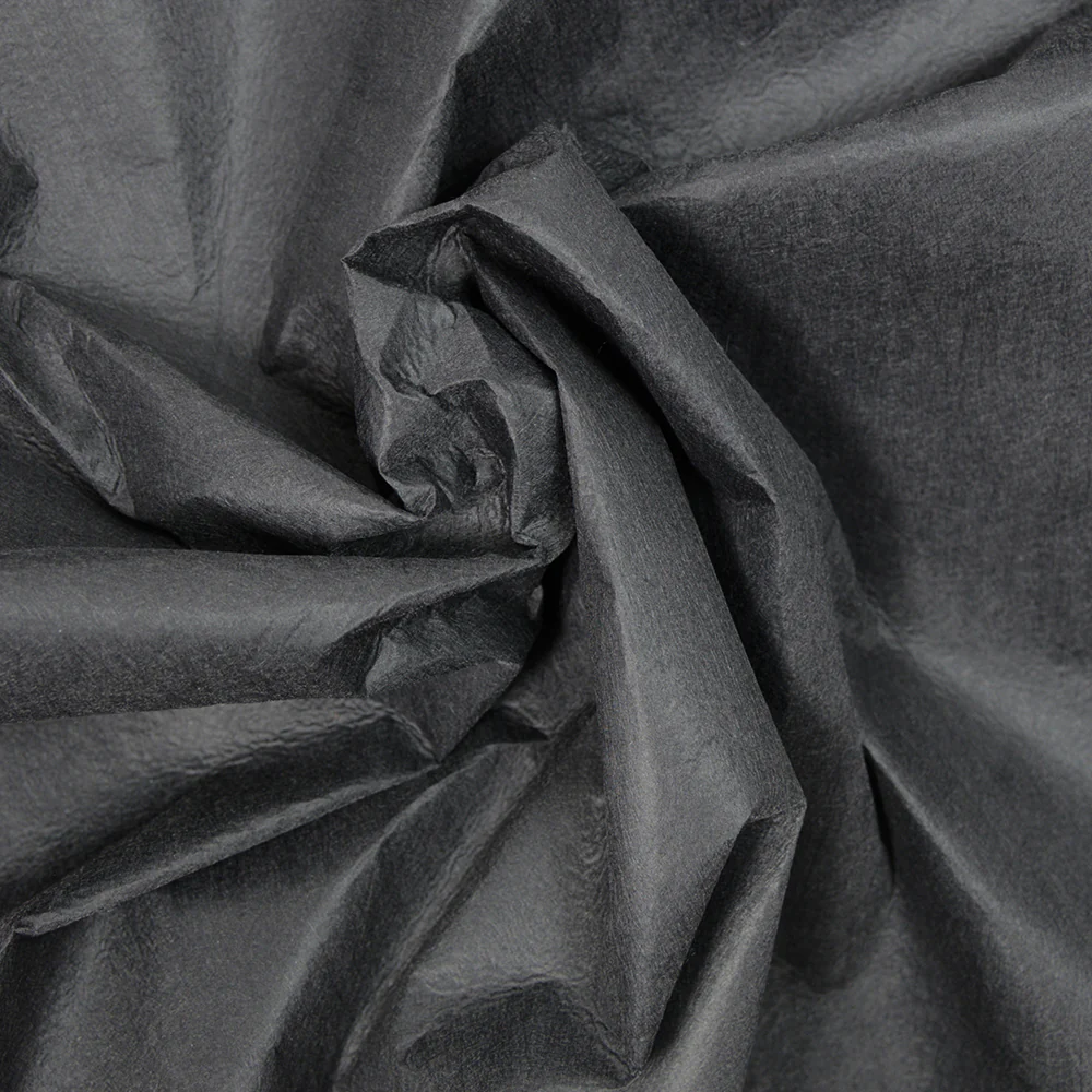 Percale thermocollant ferme noir au mètre - Image 2