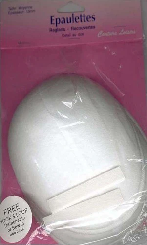 Epaulettes raglans blanches - Image 3