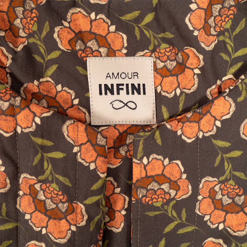Étiquettes tissées  "Amour infini" x 5 - Image 5