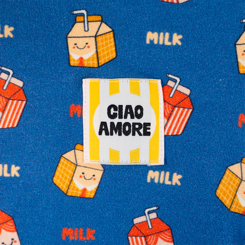 Étiquettes tissées  "Ciao Amore" x 5 - Image 3