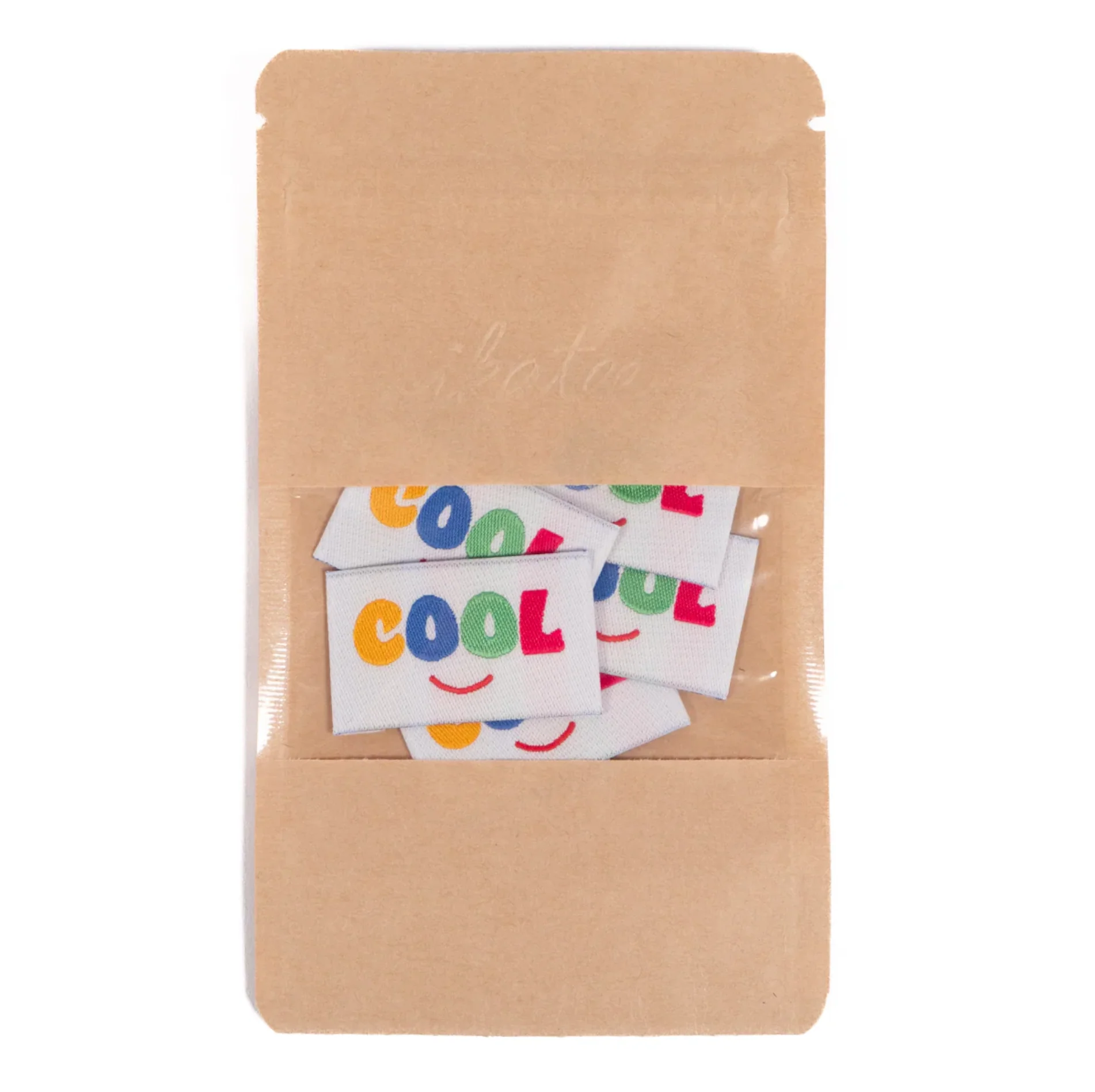 Étiquettes tissées  "Cool" x 5 - Image 2