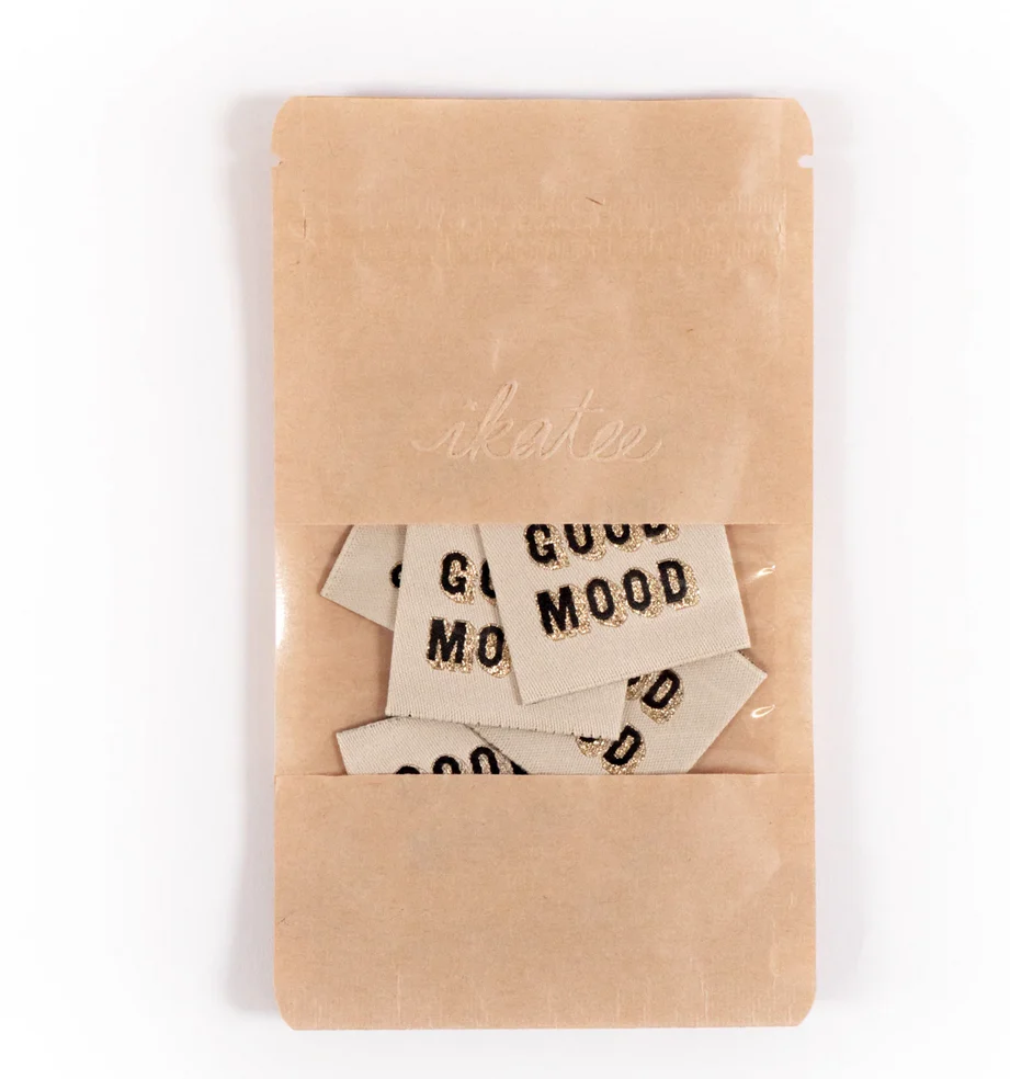 Étiquettes tissées  "Good Mood " x 5 - Image 8