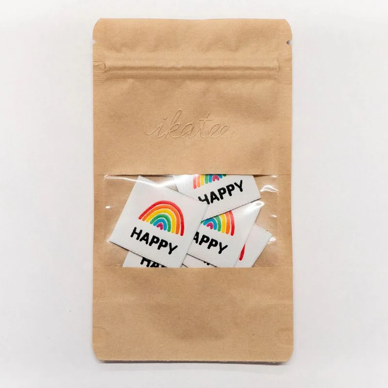 Étiquettes tissées  "Happy " x 5 - Image 9