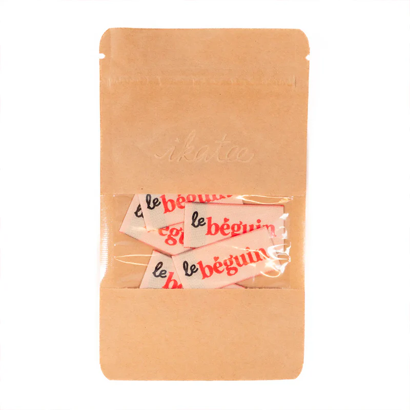 Étiquettes tissées  "Le béguin" x 5 - Image 2