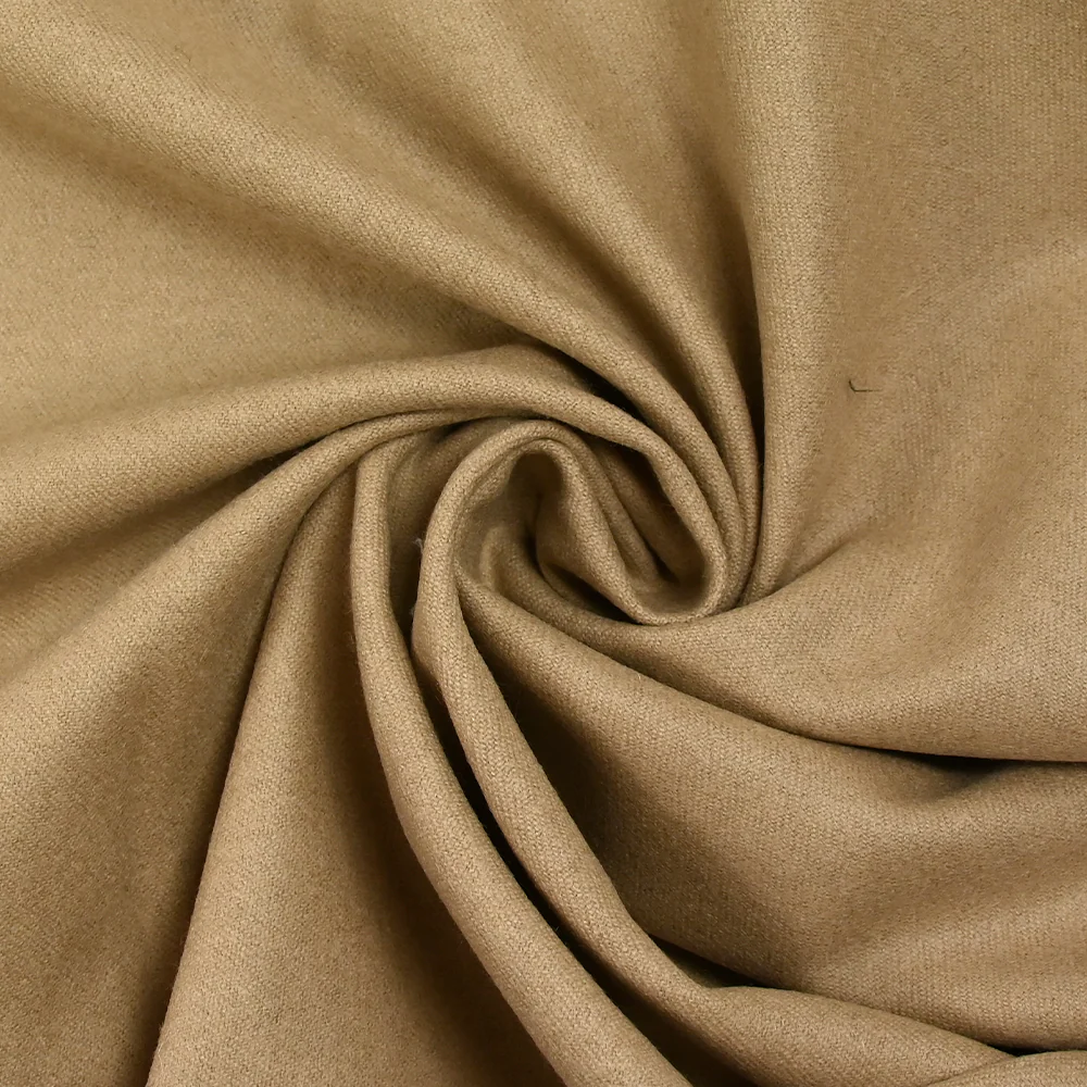 Flanelle 100% laine beige - Image 2