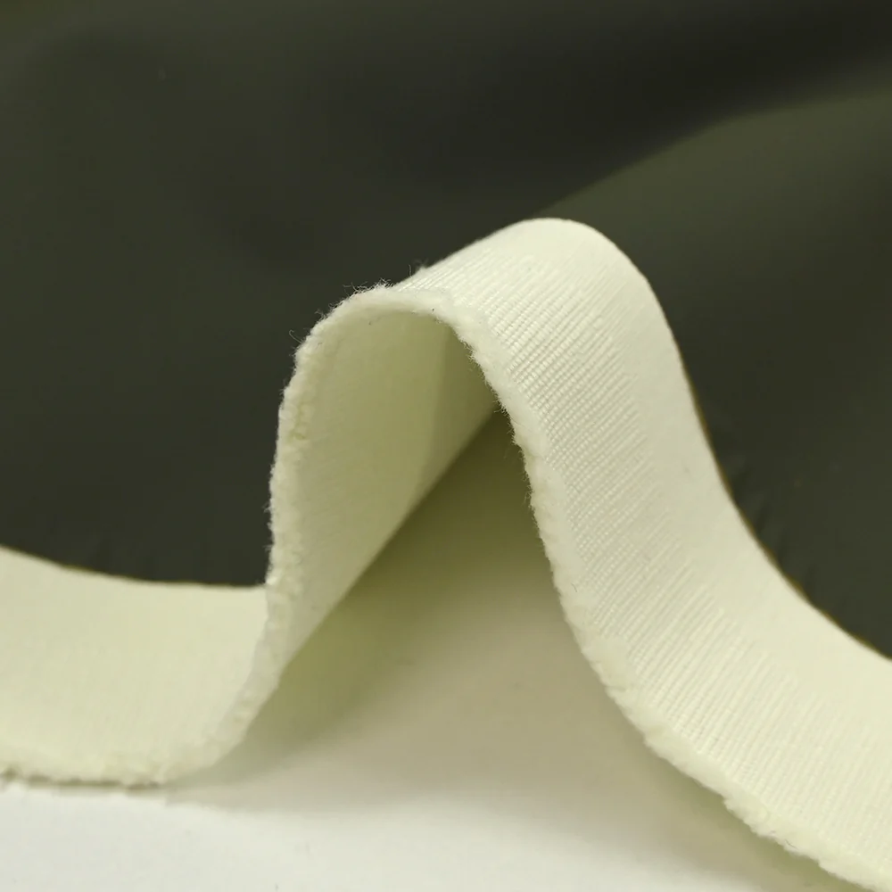Gabardine de coton imperméable kaki - Image 5