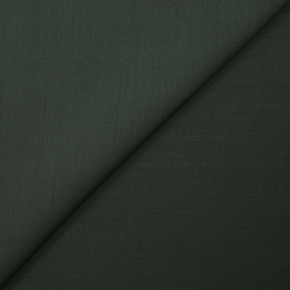 Gabardine de laine mélangée vert militaire
