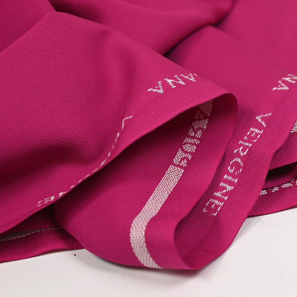 Gabardine de laine vierge rose fuchsia - Image 6