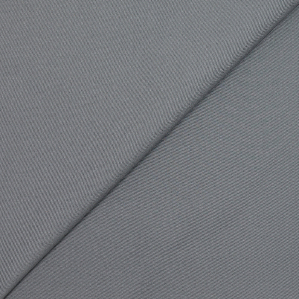 Gabardine polycoton gris