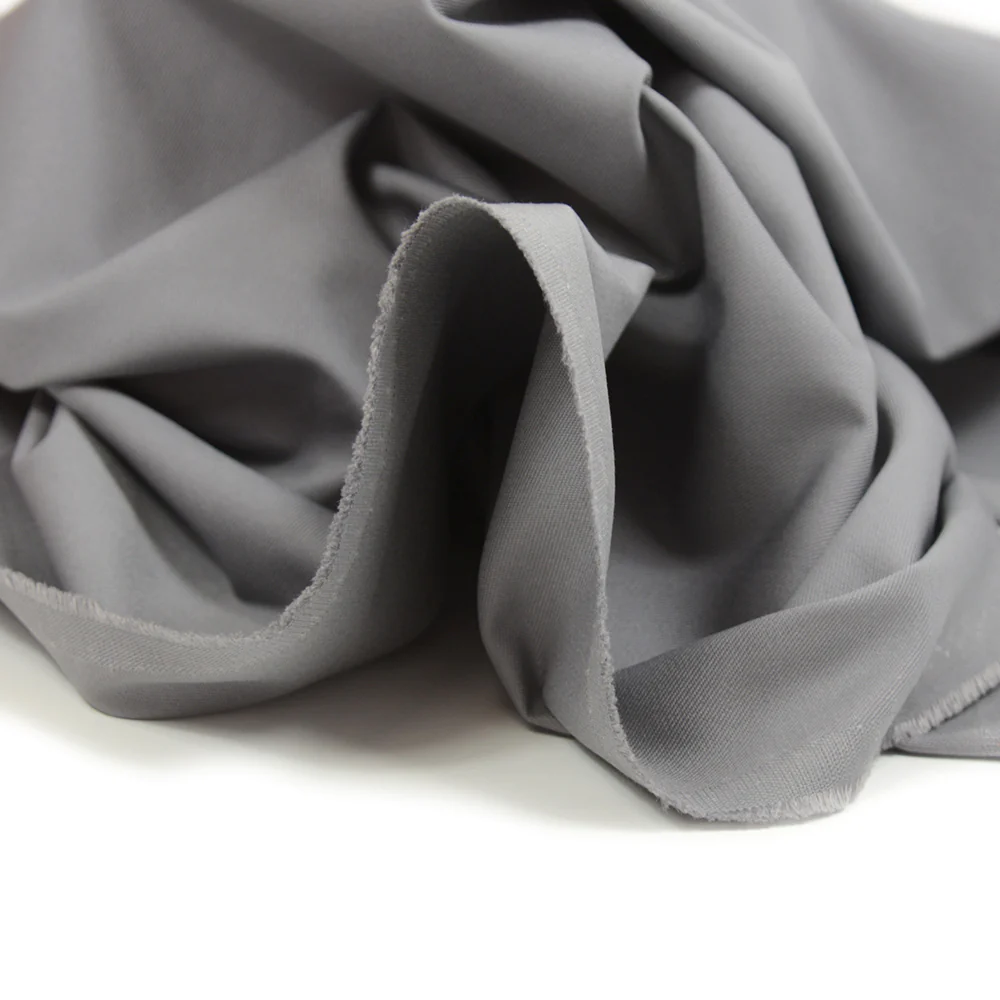 Gabardine polycoton gris - Image 4