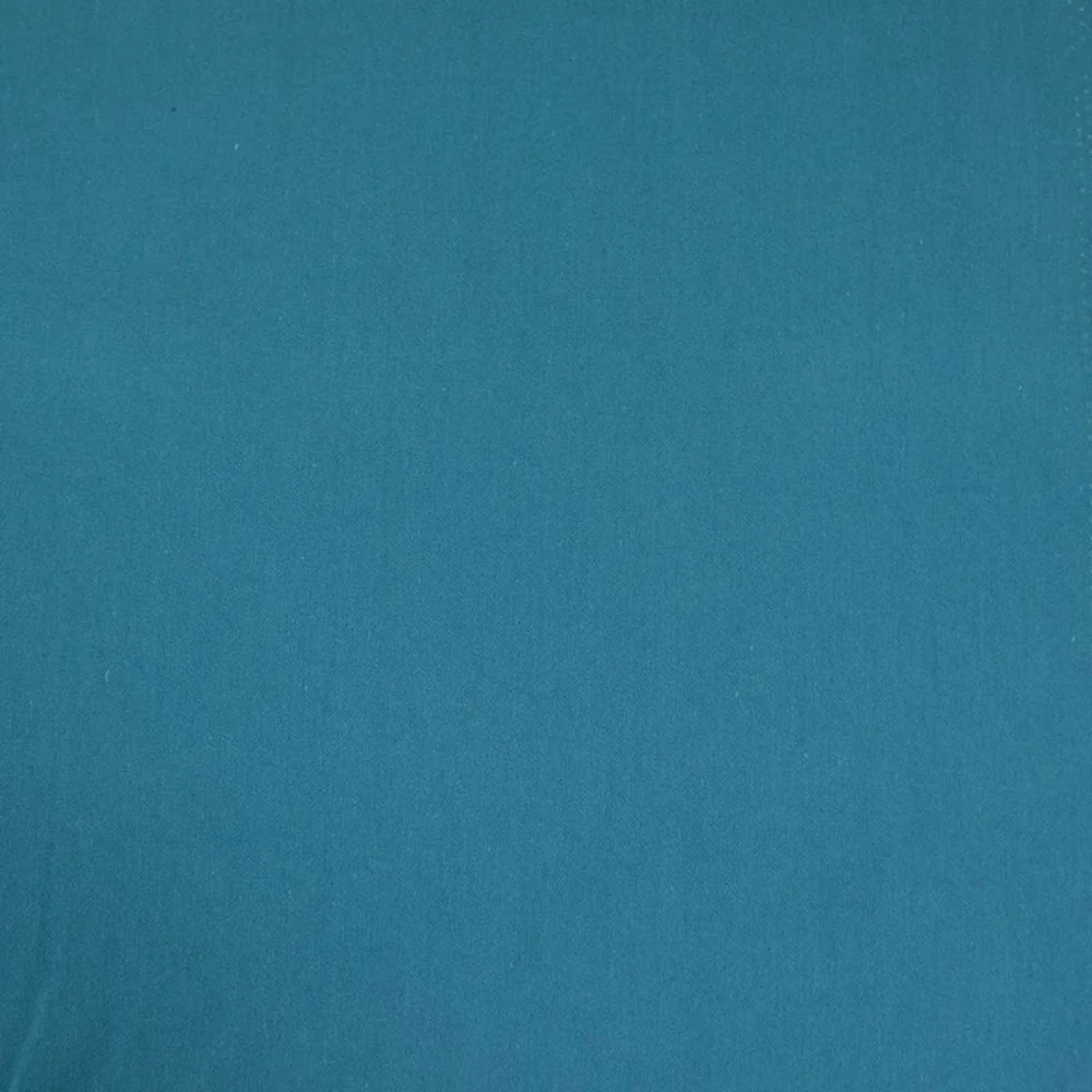 Gabardine polycoton sergé bleu canard - Image 3