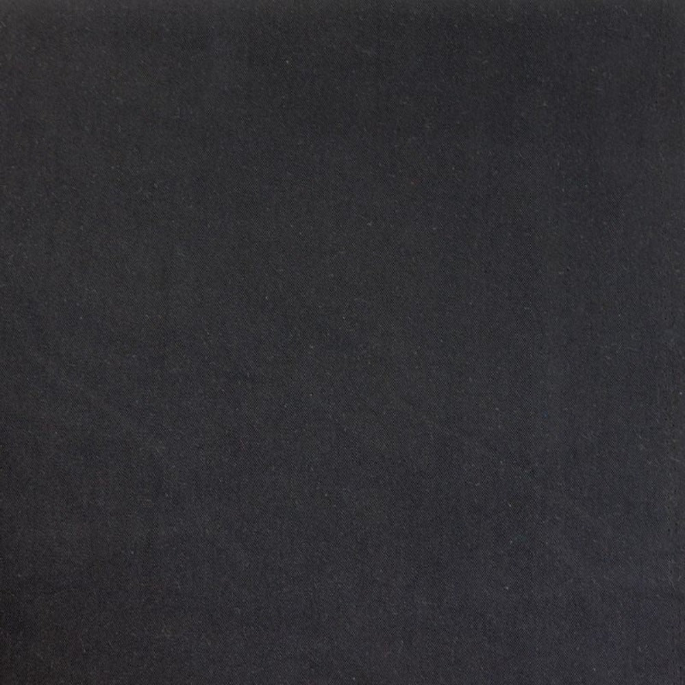 Gabardine polycoton sergé noir - Image 3