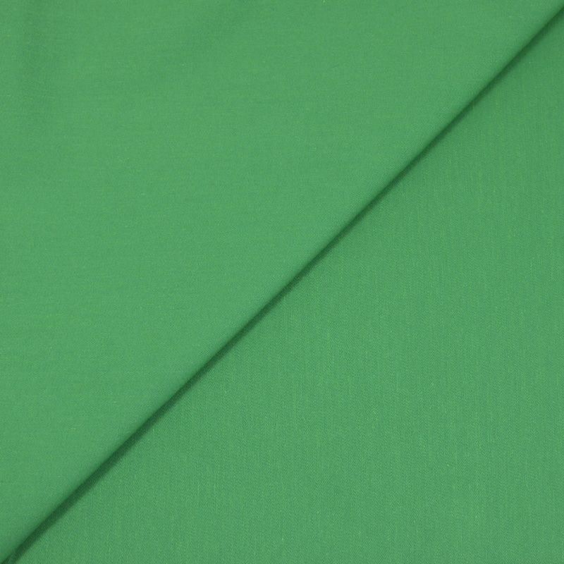 Gabardine polycoton sergé vert