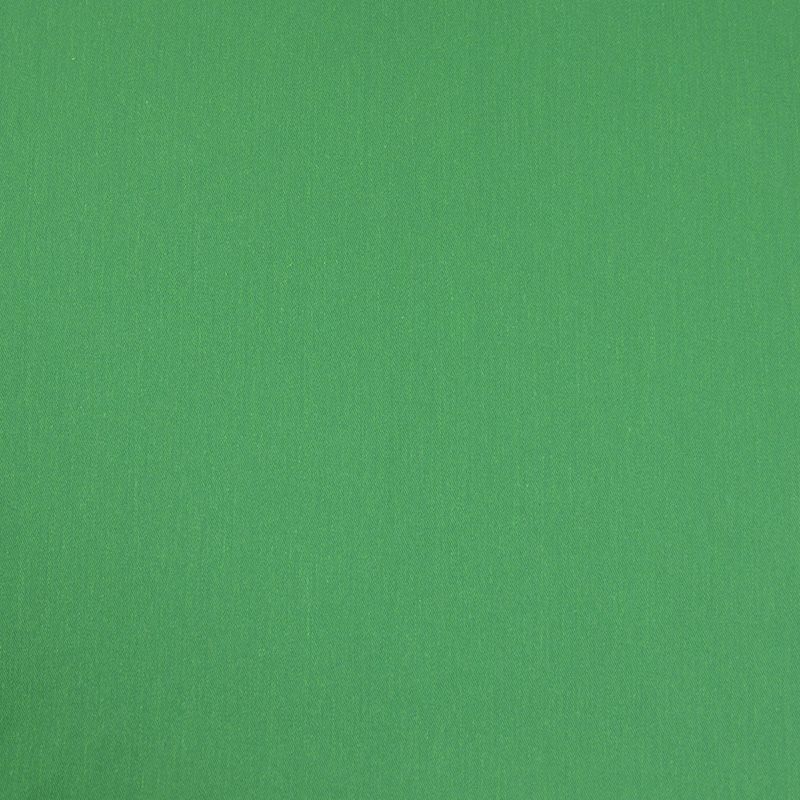 Gabardine polycoton sergé vert - Image 3
