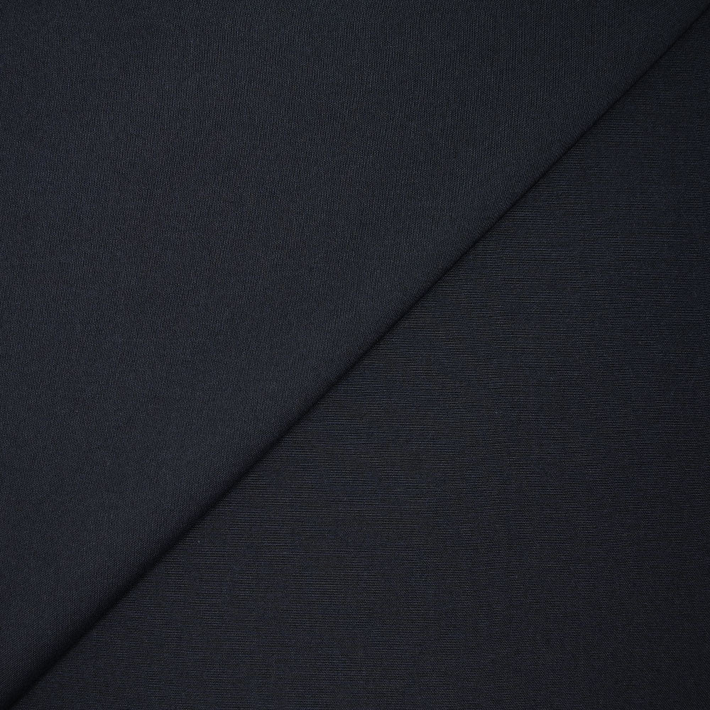 Gabardine polyester bleu nuit