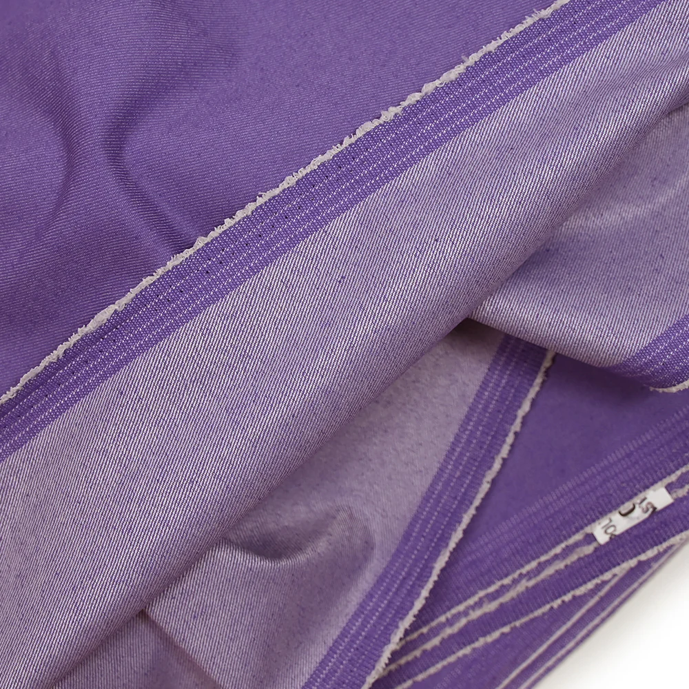 Jean's coton souple Dany lilas - Image 4