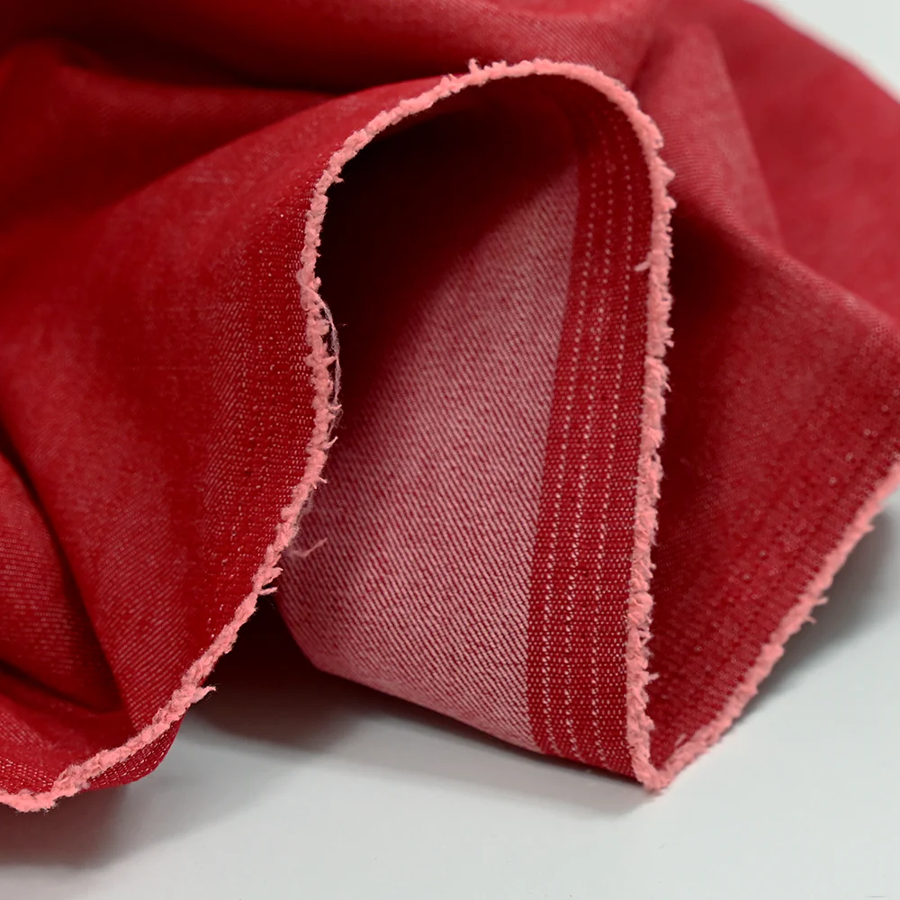 Jean's coton souple Dany rouge - Image 5