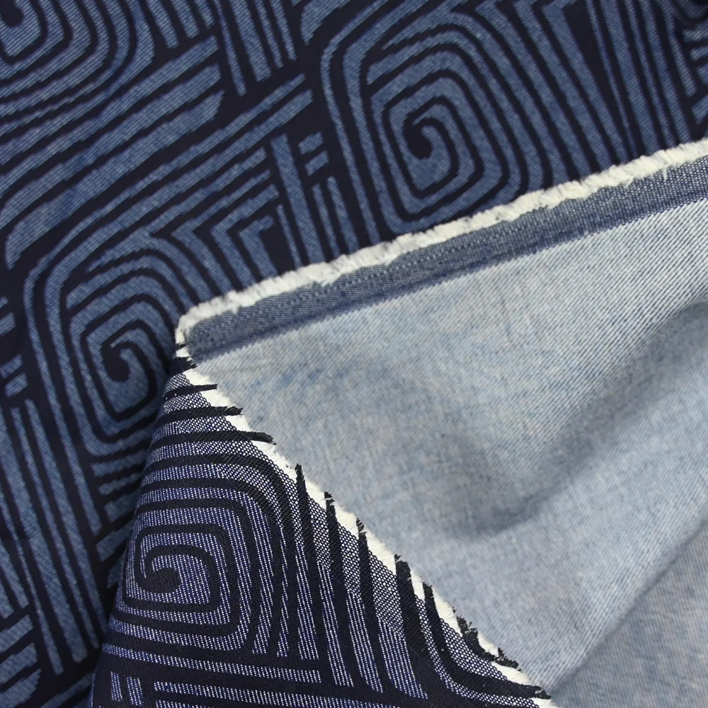 Jean's coton spirale marine - Image 4