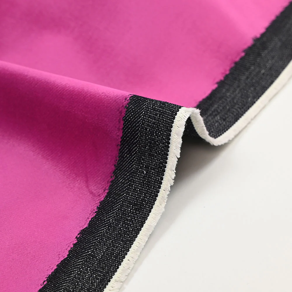 Jean's coton velours rose fushia - Image 5