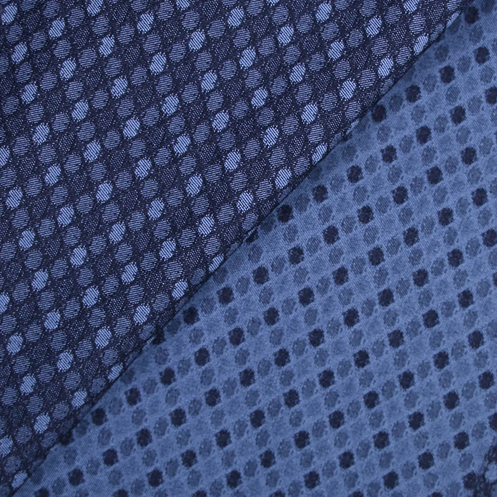 Jacquard polyviscose symphonie fond marine - Image 4