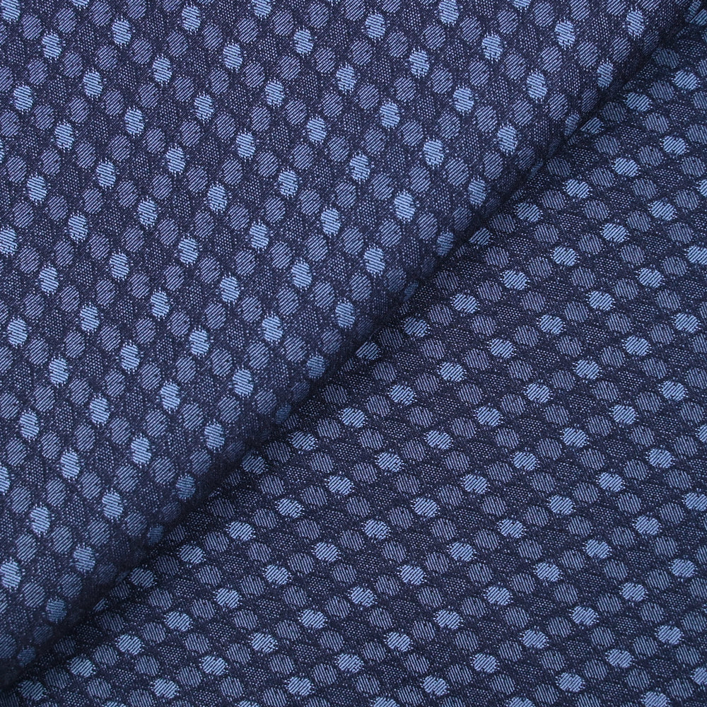 Jacquard polyviscose symphonie fond marine - Image 5