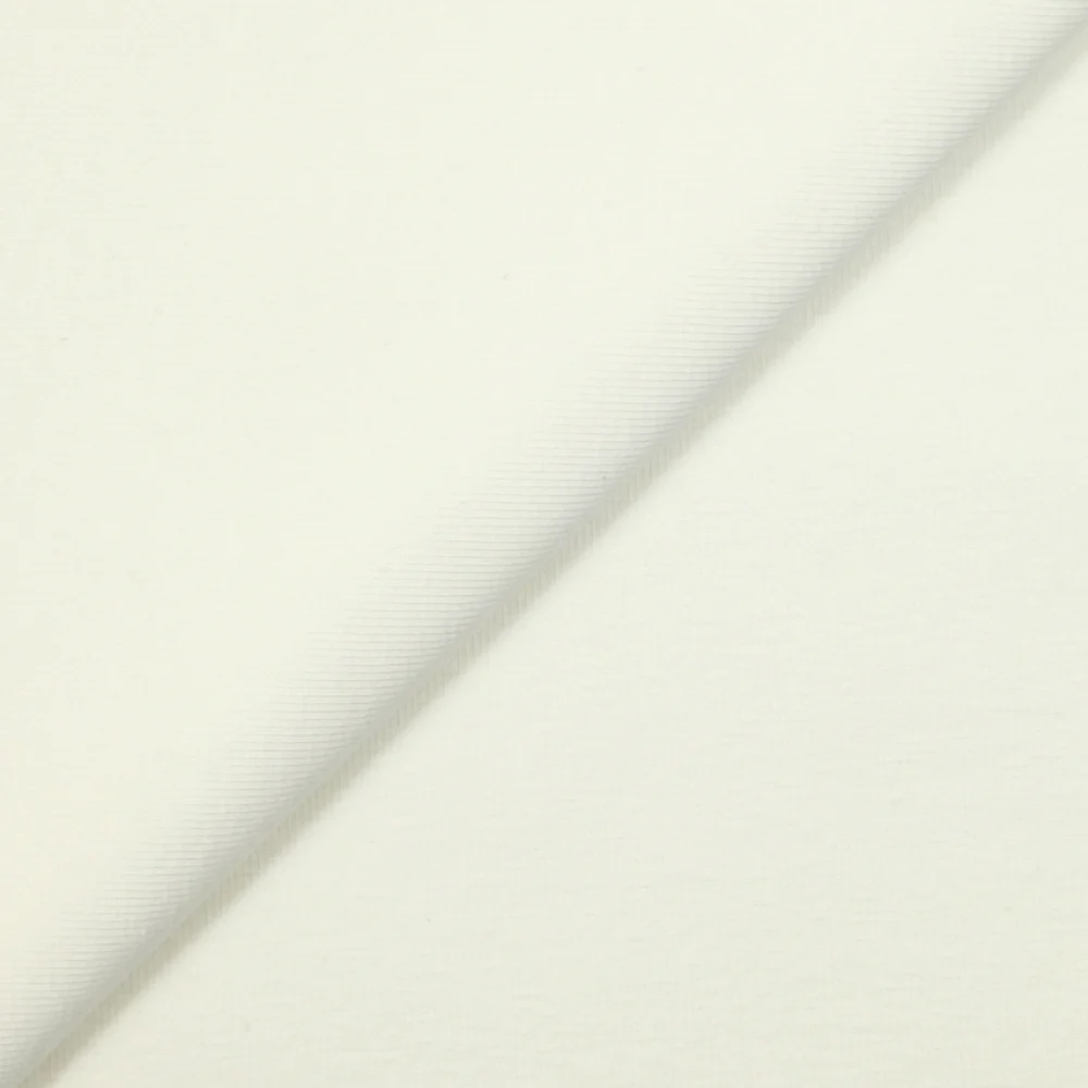 Jersey coton Bio blanc cassé - Image 3