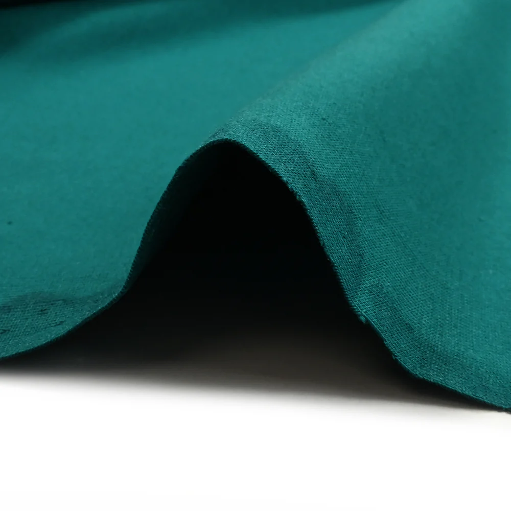 Jersey coton Bio bleu canard - Image 5