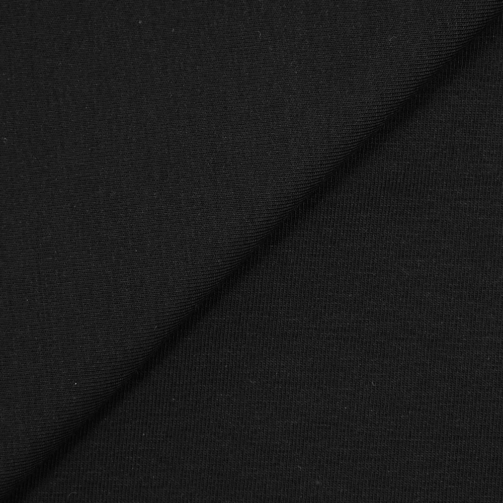 Jersey coton Bio noir - Image 3