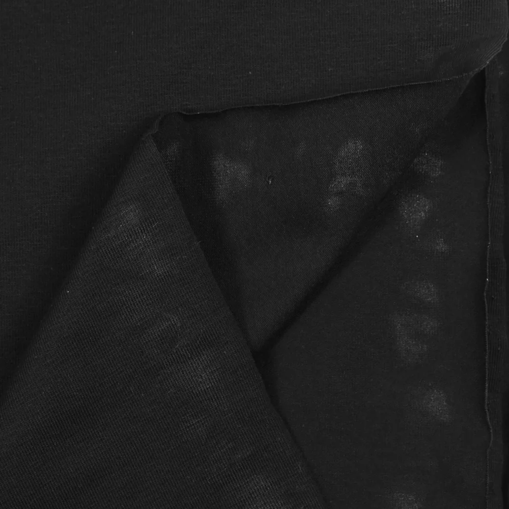 Jersey coton Bio noir - Image 4