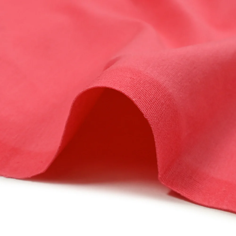 Jersey coton Bio rose corail - Image 5