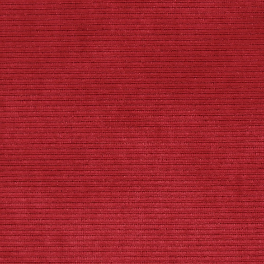 Jersey de velours côtelé tout doux rouge fraise - Image 4