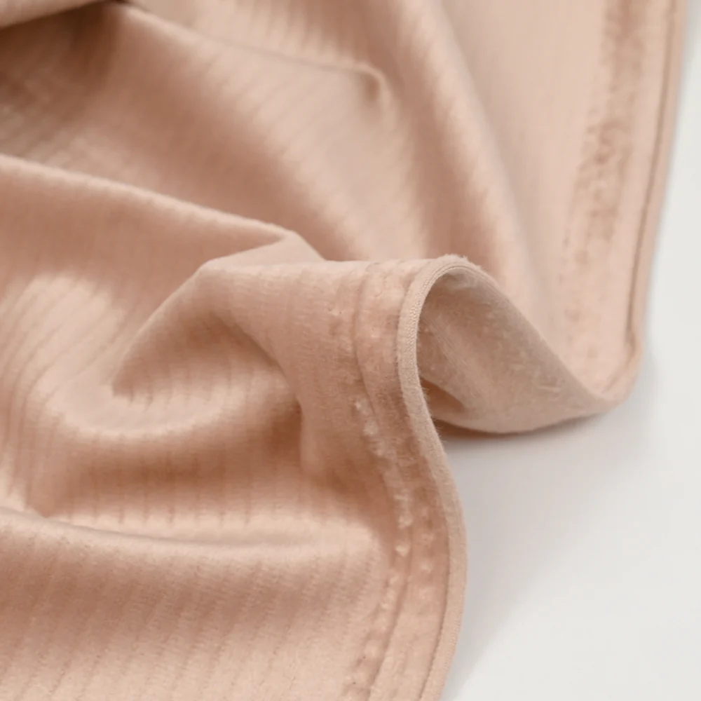 Jersey de velours côtelé vieux rose - Image 4