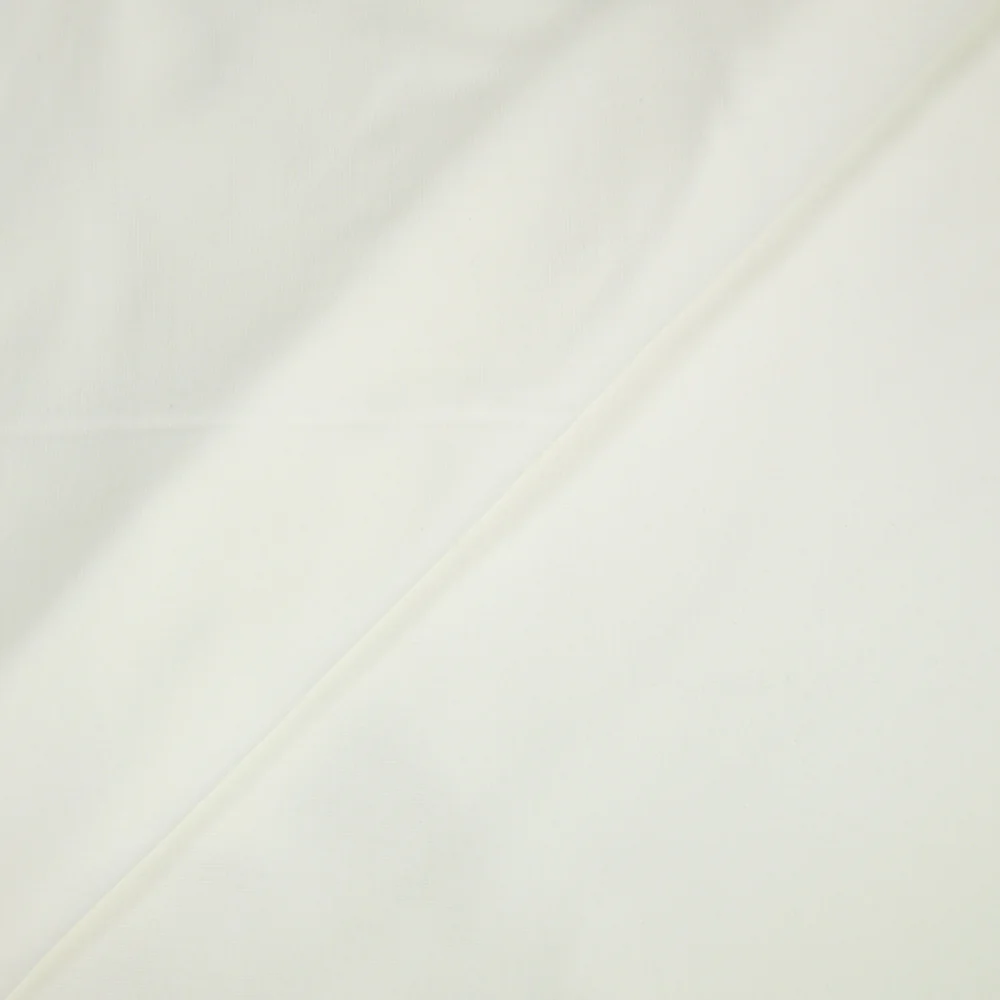 Jersey de velours ras blanc